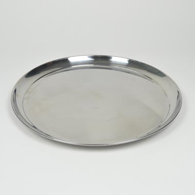 16" Stainless Steel Round Tray