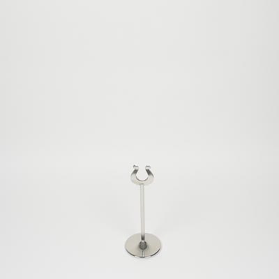 8" Stainless Steel Table Number Stand