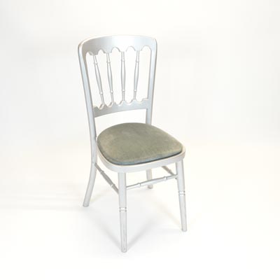 Grey Pad for Banquet Chair