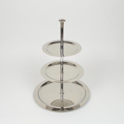 3 Tier Stainless Steel Cake Tray